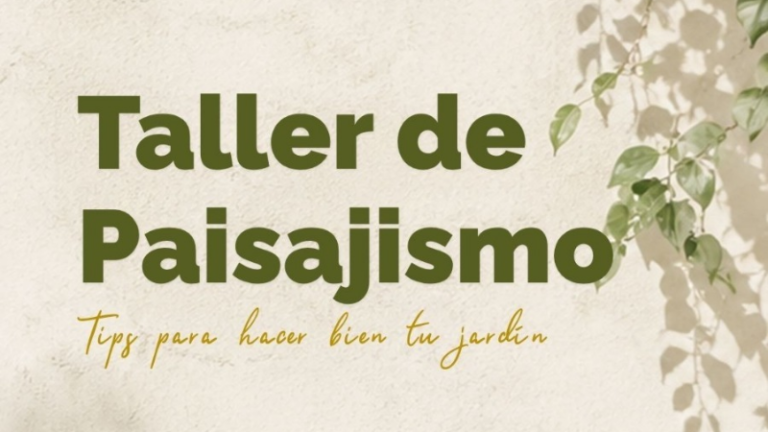 Dictarán un Taller de Paisajismo: claves para diseñar tu jardín