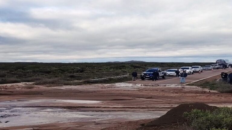 Cortes de tránsito en el paso badén de El Molino y la Ruta 144