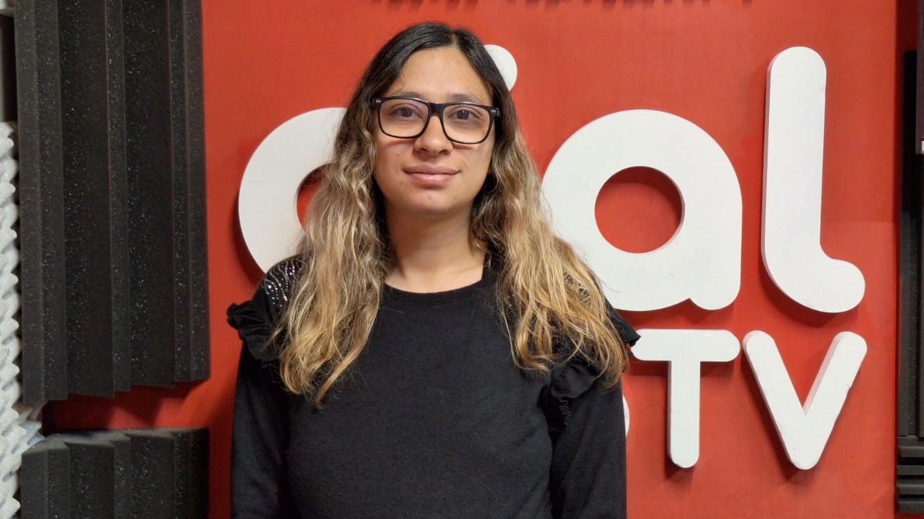 #KilómetroCero Daniela Astorga, vecina de San Rafael. Un incendio destruyó la casa donde vive con su esposo y su pequeña hija. Además Daniela está embarazada